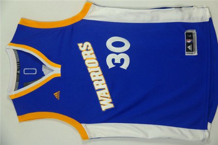 Maillot De Basket Golden State Warriors Stephen Curry 30 2017 New Bleu